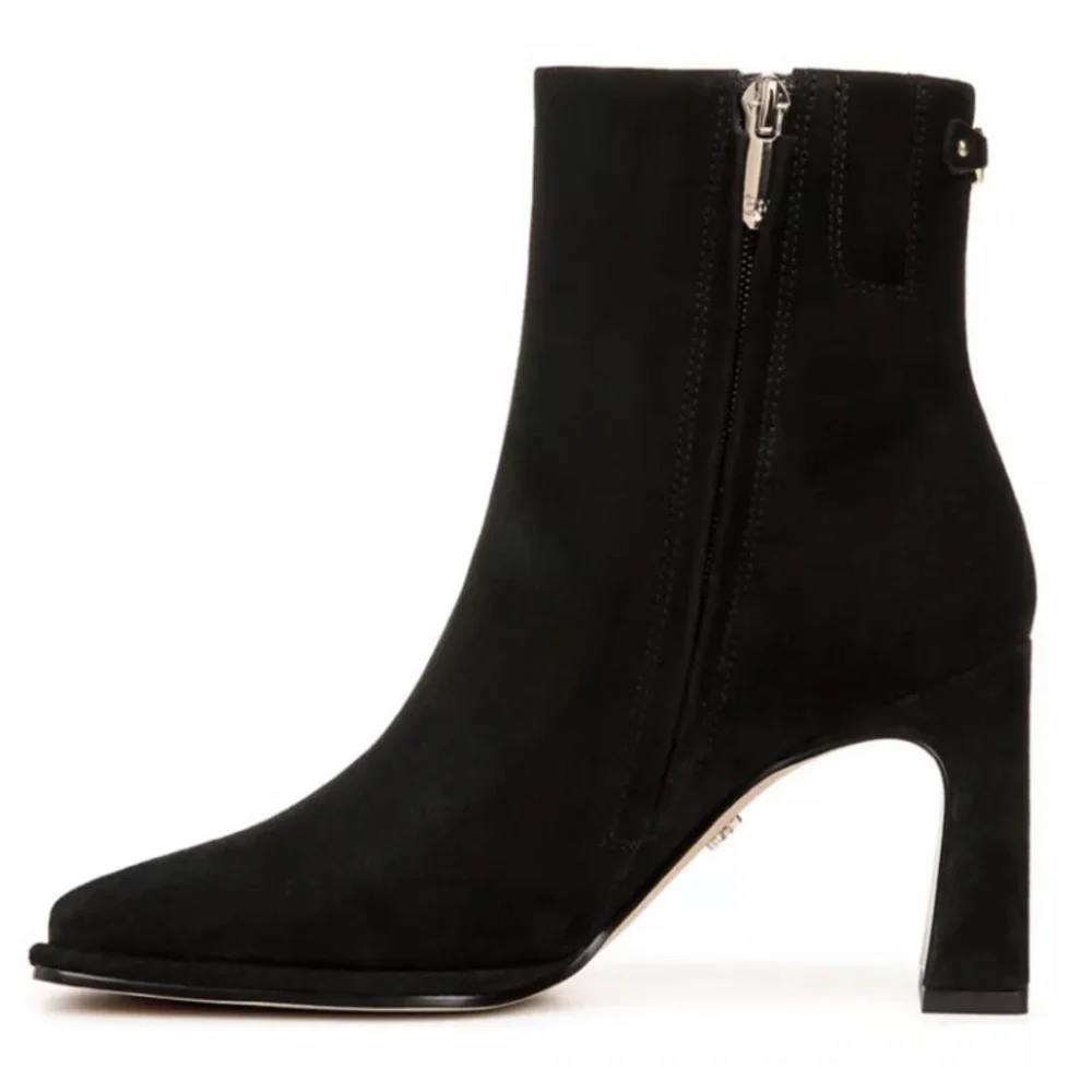 SAM EDELMAN Irie Black Suede Boots Women’s size 9 - Picture 3 of 16